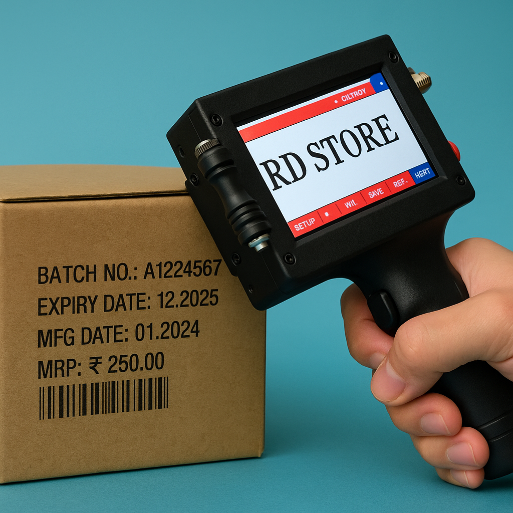 handheld printers print in box